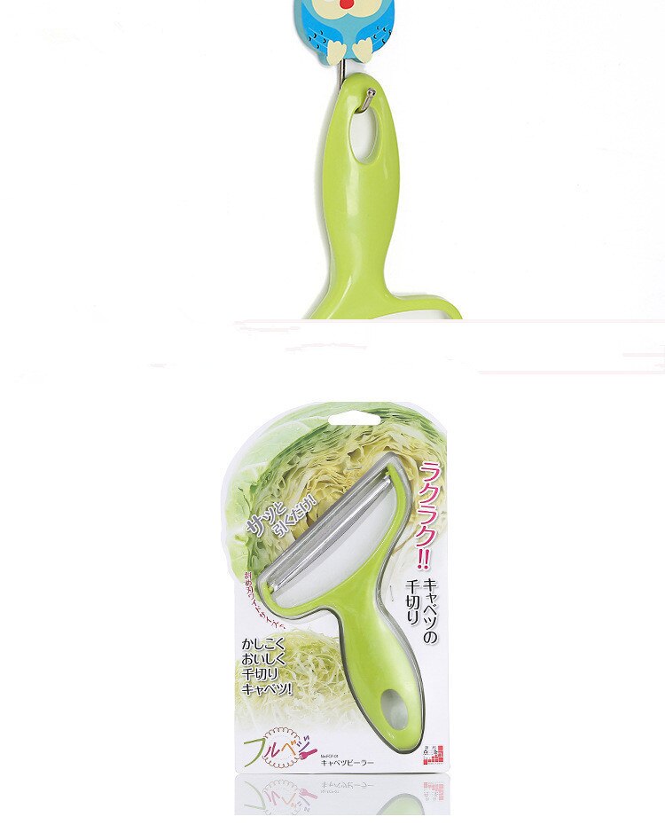 1 Pc Rvs Groente Dunschiller Kool Rasp Slicer Cutter Kool Dunschiller Salade Cutter Ok 0463