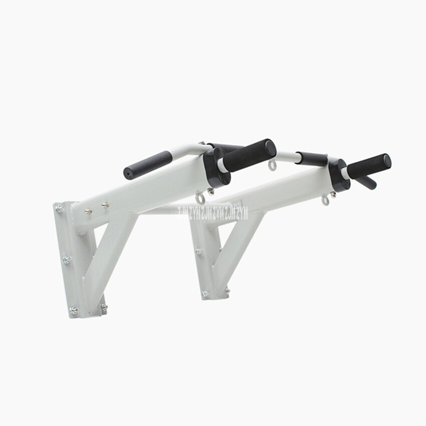 65 Wall Horizontal Bar Steel Plate Pull Up Device Wall Chin Up Bar Single Parallel Bars Sandbag Shelf Indoor Fitness Equipment
