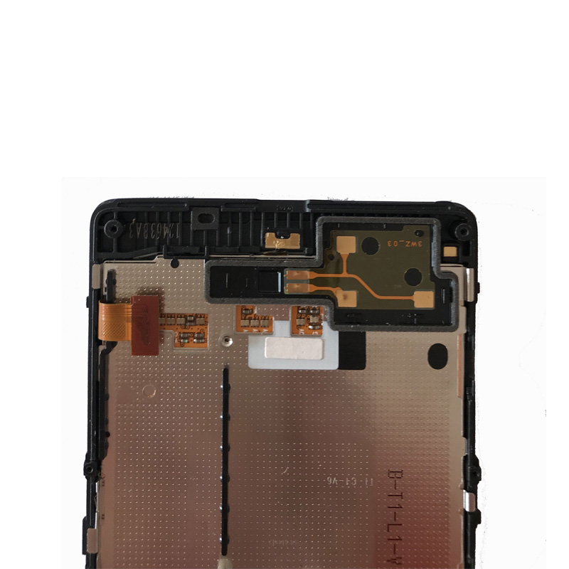 Original Für Nokia Lumia 820 LCD Anzeige mit berühren Bildschirm Digitizer Montage Mit rahmen