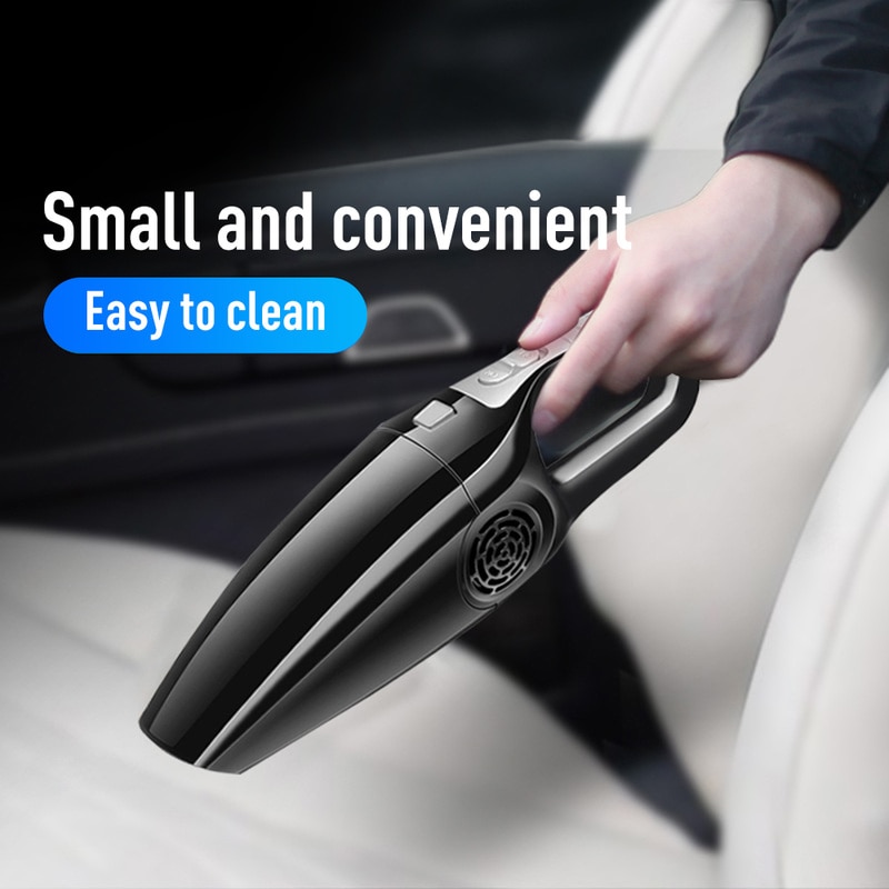 Car Vacuum Cleaner 12V 120W Suction Wet & Dry Use Wired Handheld Cord Portable Vacuum Auto Electrical Appliances Car Cleaner