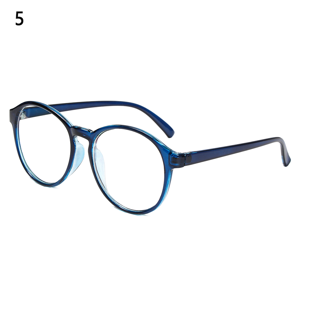 Retro pyöreät naisten lasit säteilyä estävät optiset silmälasit muovikehys retro vintage lasit kehys naisten silmälasien kehys: 5