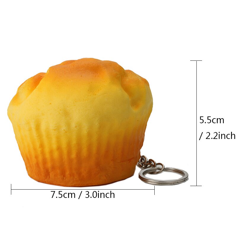 Squishy Brot quetschen Spielzeug Weiche Langsame Aufstieg Krapfen Kuchen Toast Laib Lebensmittel Keychain Anhänger freundlicher Spielzeug Brötchen Stangenbrot: Stil 12