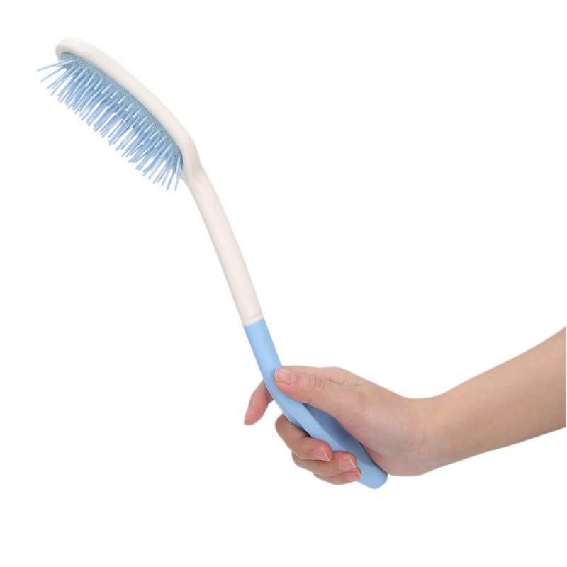 2pcs Dressing Aids Extra Long Hair Brush Elderly Long Handled Comb Air Cushion Hairbrush for Disabled Putting On And Taking
