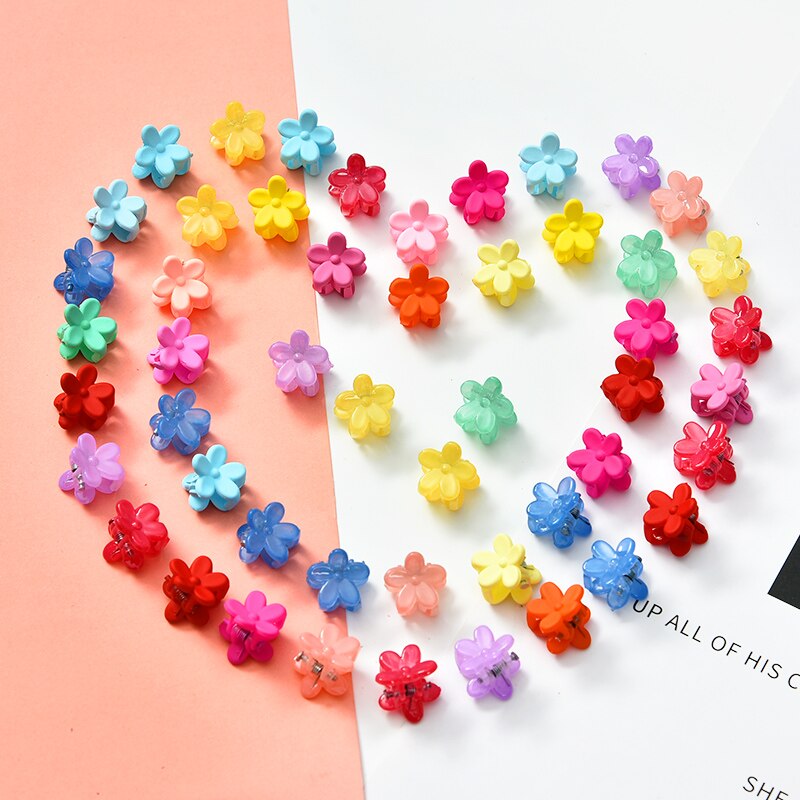 20 stk/pose søde piger kvinder blomster krone dyr baby hår klør børn hårspænder hår spænder børn hår tilbehør sæt