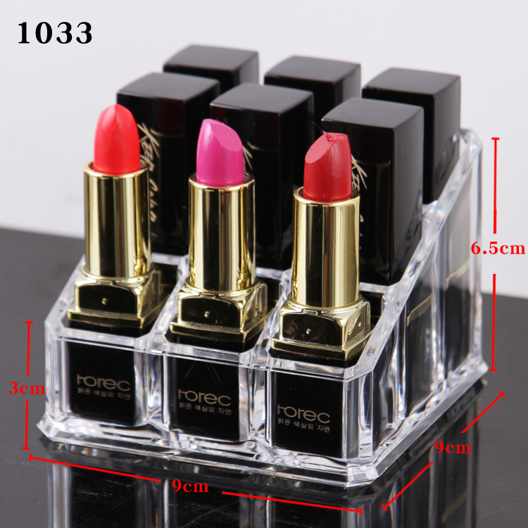 machen-hoch Veranstalter Büro Organizer Kasten Kosmetische Kunststoff Lagerung Kasten Schreibtisch Schlecht Kosmetische Lagerung fallen Kosmetische Lagerung Gestell: Tiefe Blau