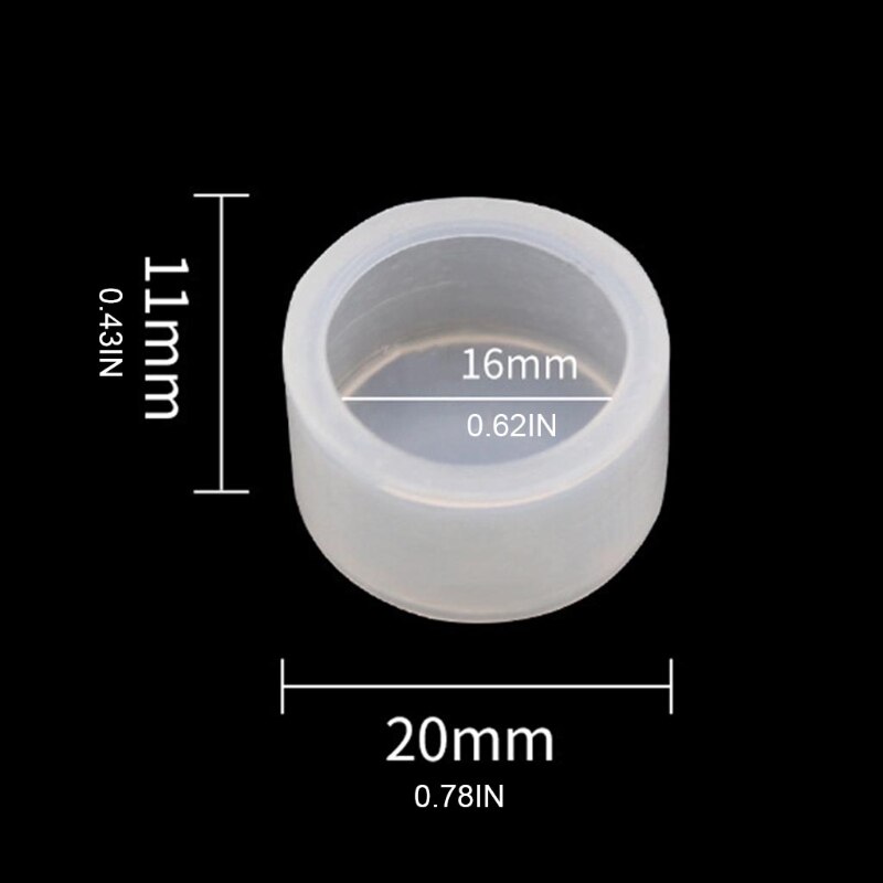 Button Switch Protector Soft Silicone Sleeve Waterproof Button Protective Cover for 16/22mm Diameter Push Button Switch