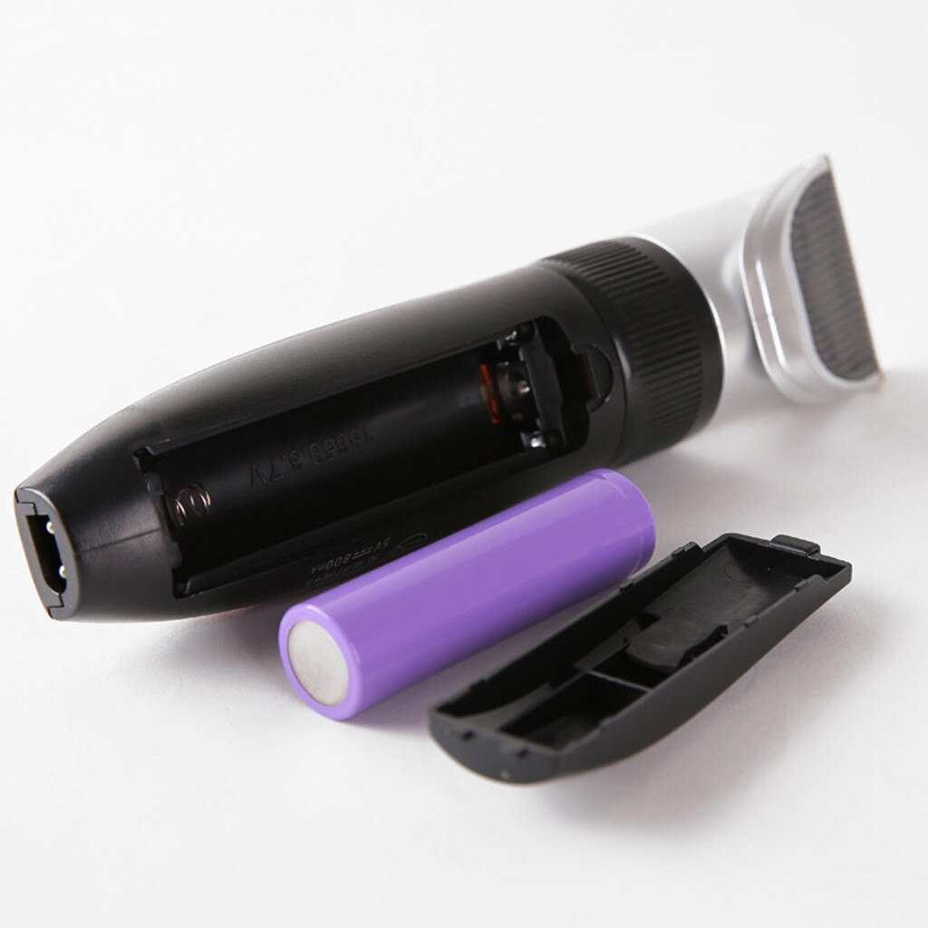 Profissional à prova dwaterproof água metal máquina de cortar cabelo elétrico sem fio grooming haircut portátil recarregável máquina de corte de cabelo