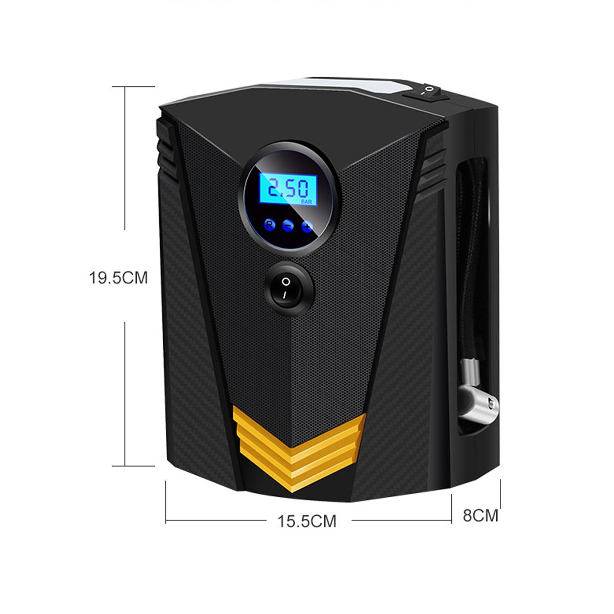 Lofrritp Gonfleur électrique pour pneus de voiture 5 modes, 7500 mAh, 150 PSI pour