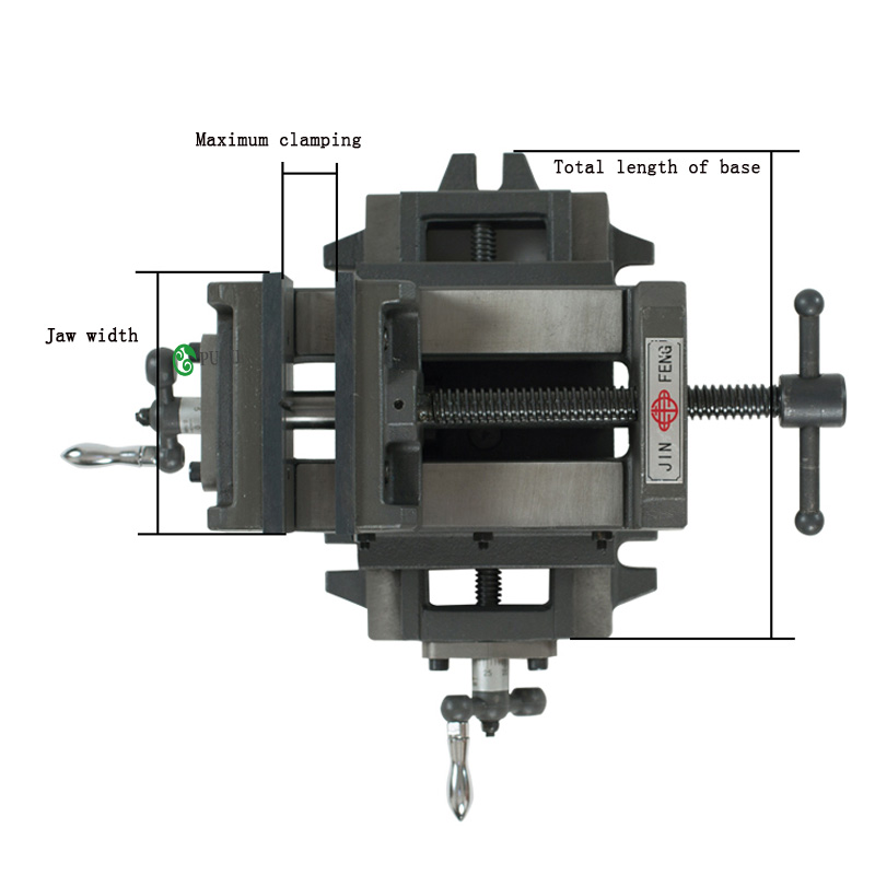 Cross Vise Precision Heavy Duty Bench Vise Bench Drill Milling Machine Cross Vise 3 Inch special cross pliers