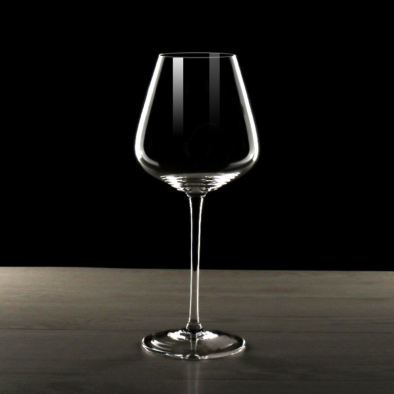 1pcs 650ml lead free crystal red wine glass high foot wine glass Burgundy wine glass wine set single box set 1 box