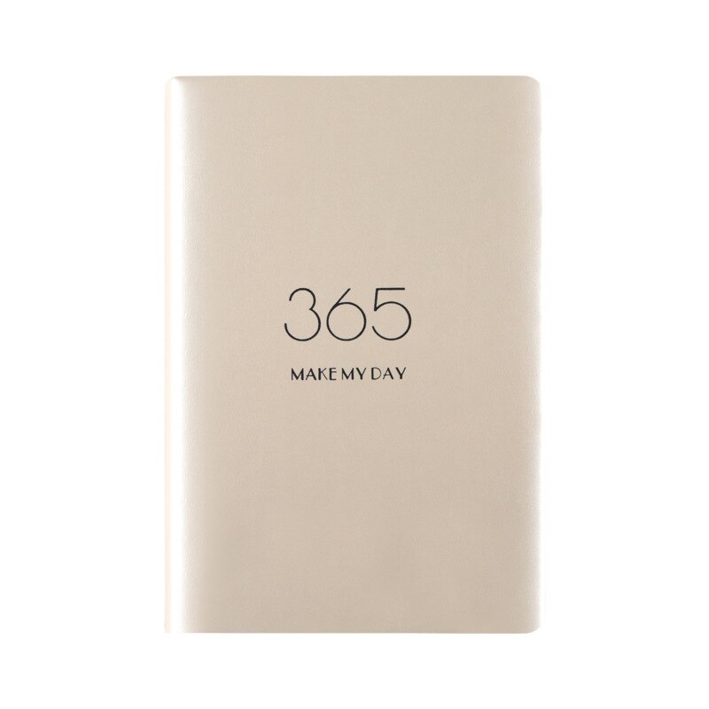 Dagsorden planlægger dagbog plan organzier  a5 daglige notesbog og dagbog 365 dages notesblok ugentlig månedlig sort note bog papirvarer: Guld