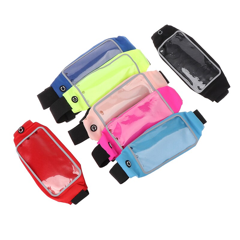 Sports Running Waist Bag Outdoor Jogging Belt Waterproof Phone Bag Case Gym Waist Holder Cover