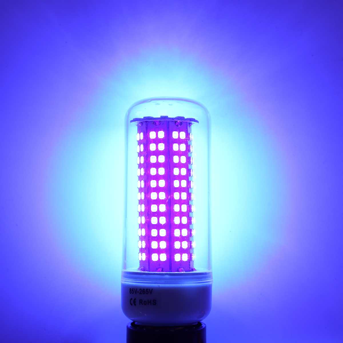 Newest E27 80W UV Germicidal Lamp 200 LEDs UVC Bulb Household Ozone Disinfection Light Bulbs 2835smd Ultraviolet Lamps