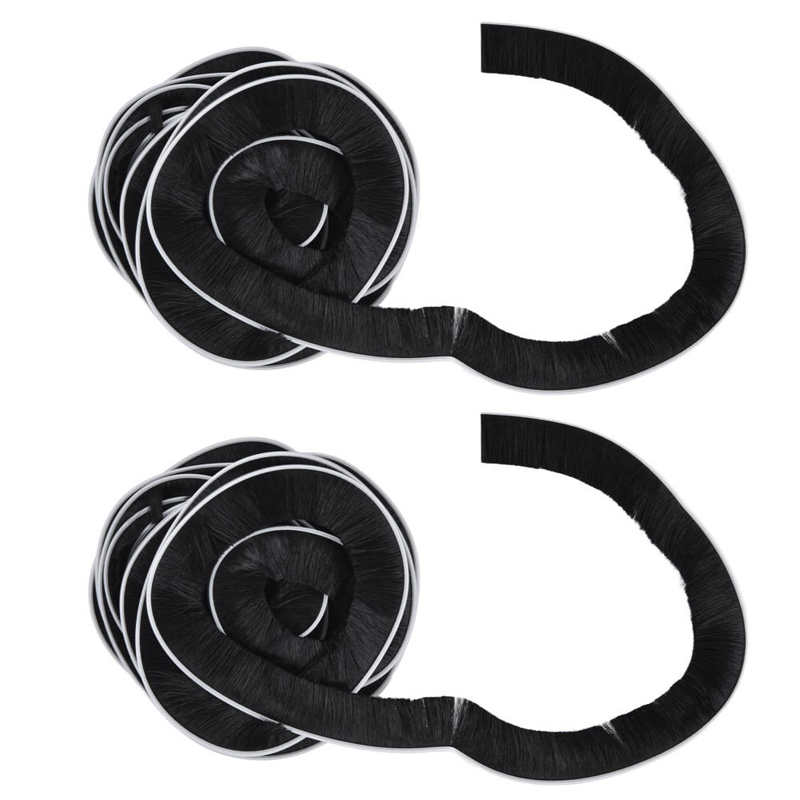 Borstel Strip Verstelbare Lengte Tochtstrips Voor Kas Voor Garderobe Voor Glazen Deur