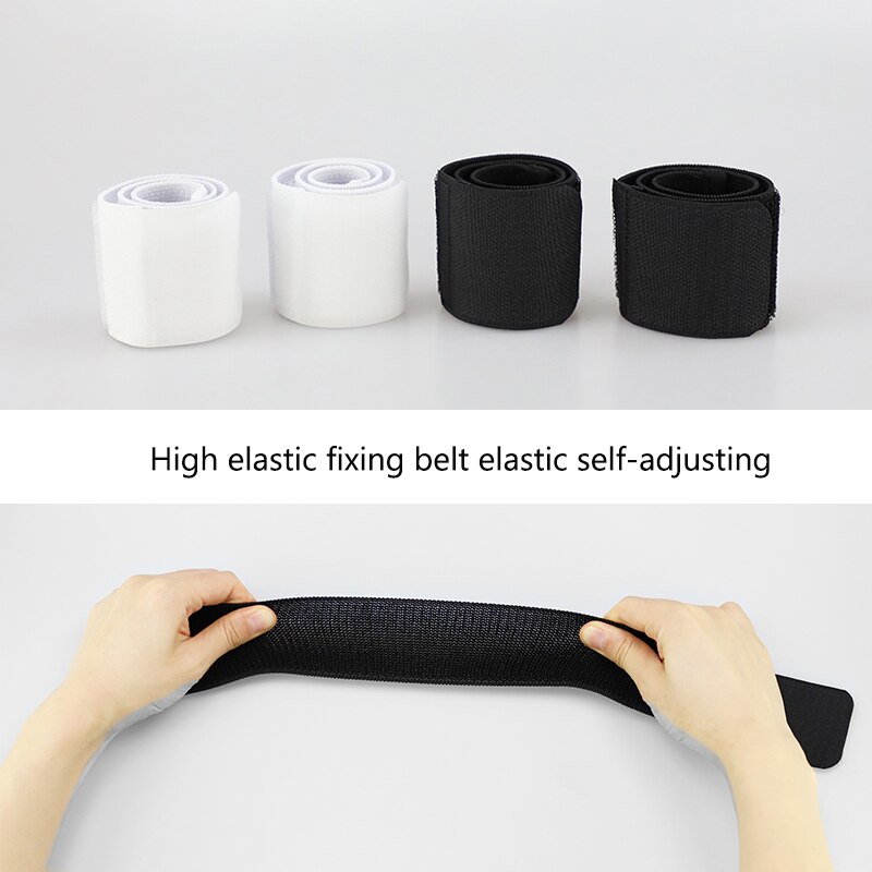 1 para regulowany ściągacz na kostkę dzianina elastyczny pasek mocujący piłka nożna skarpety piłkarskie akcesoria sportowe na dolną część nogi C