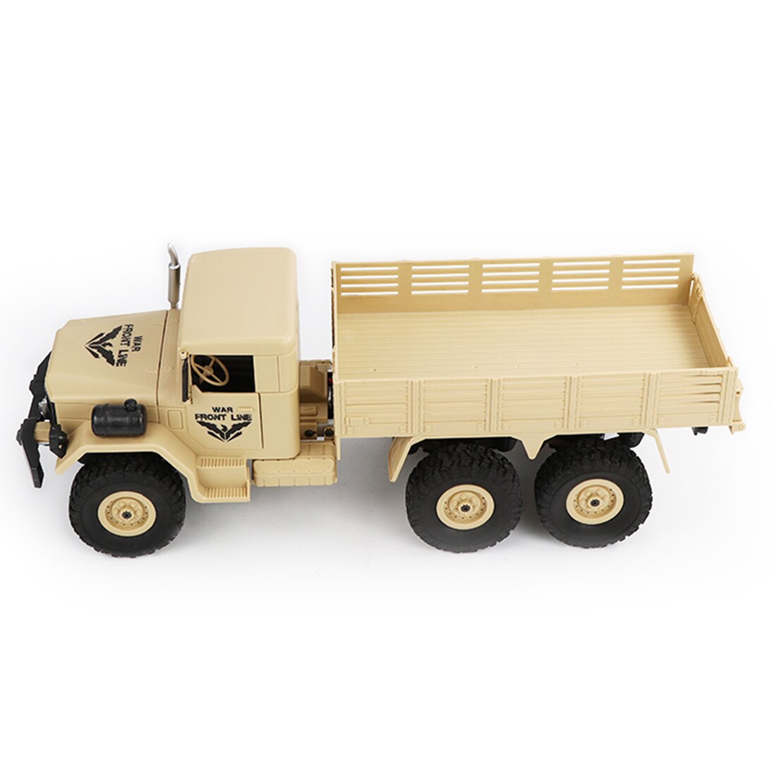 1:16 2.4G 4/6WD RC camions camion militaire escalade voiture tout-terrain véhicule RC militaire modèle de voiture jouet télécommande jouets-jaune