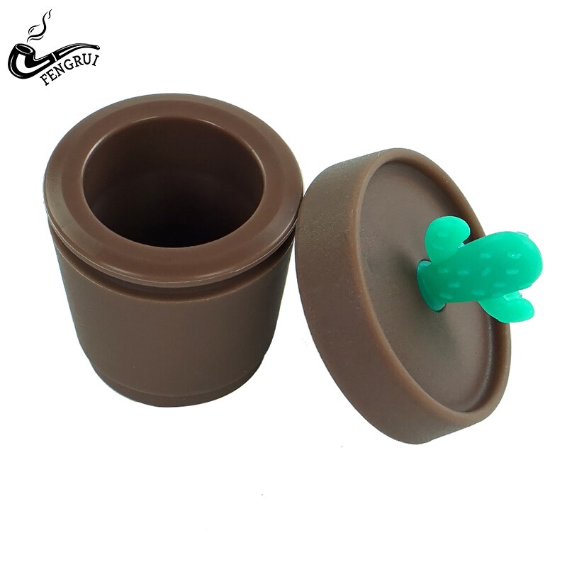 Contenedor de silicona Dab de 5ml, bote pequeño antiadherente de grado alimenticio, goma para contenedores de almacenamiento de aceite, 10 Uds.,