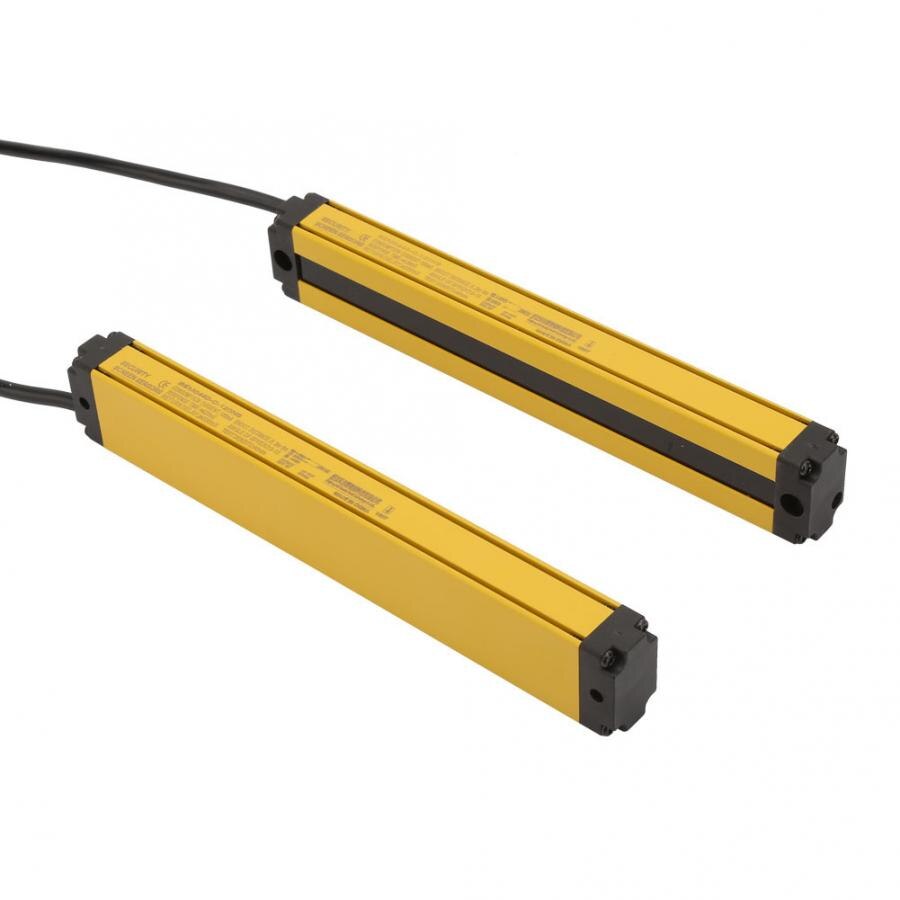 Light Curtain Sensor Switch Safety Light Grating Security Device DC10-30V for forging machine tools NPN/NC 4/6/8/10/12/Beams