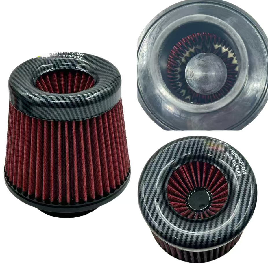 Air filter kn 3 inches 76mm universal high flow mushroom head car motorcycle car motorcycle,intake air filter