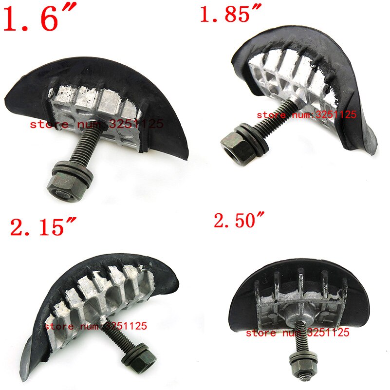 Universal motorcykel hjul indre dæklås cykel fælg dæk sikker bolt 1.6 " 1.85 " 2.15 " 2.50 " off-road let at installere sikkerhedsværktøj