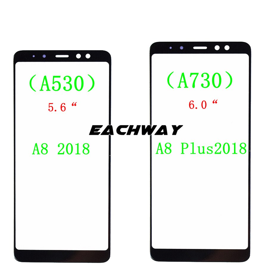 A750 Touch Screen Front display Glass Touch Panel A530 For SAMSUNG Galaxy j4 j6 j8 Plus Digitizer Lens A6 A7 Touch Panel A8