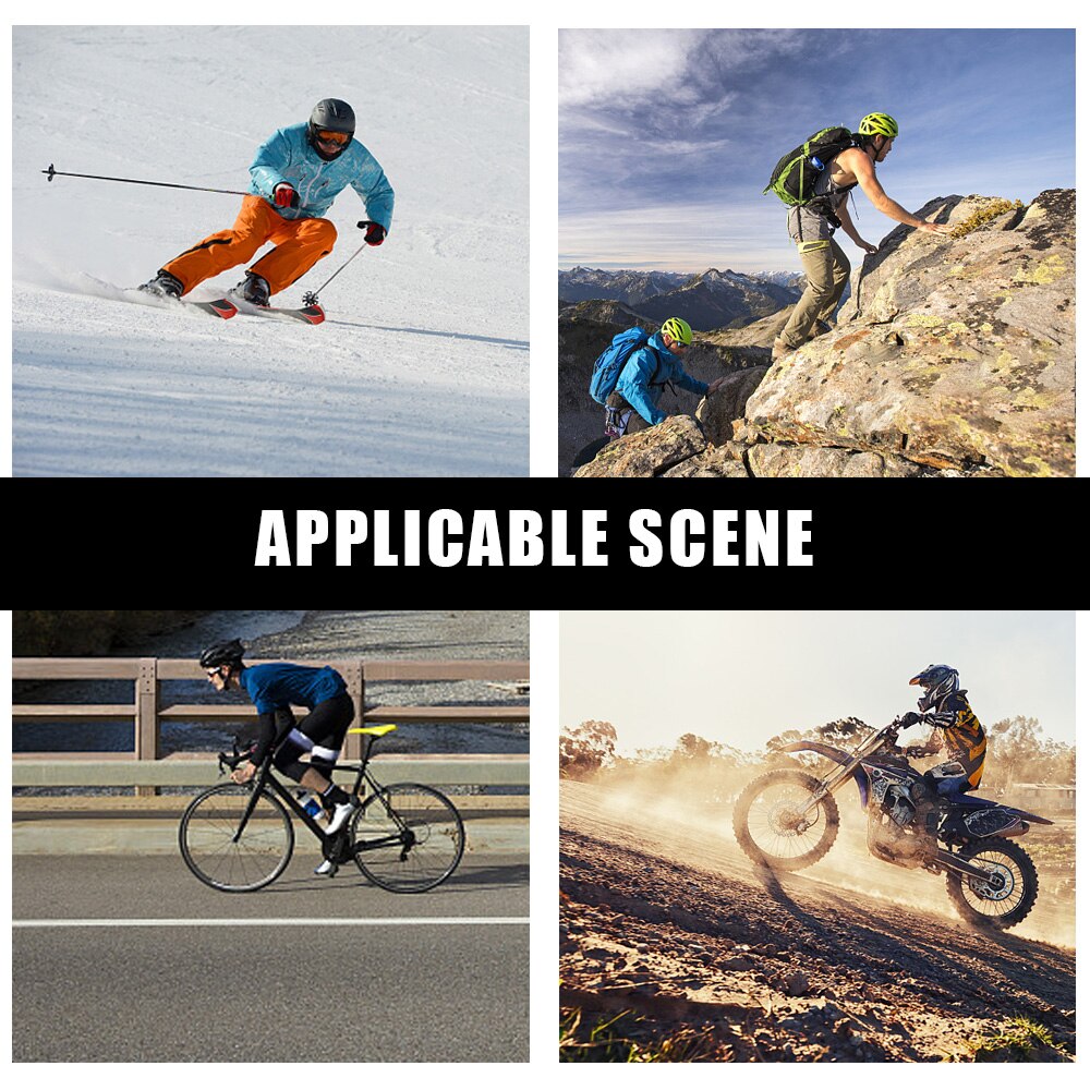 LEEPEE 4pcs/set Riding Protective Gears Knee Elbow Protective Pads Motocross Skating Protectors Motorcycle Accessories