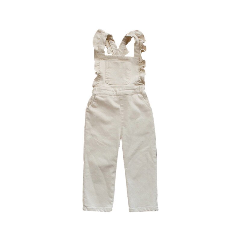 Meninas macacão denim macacão para crianças menina suspender calças primavera outono calças da criança menina jeans macacões: as photo / 90cm
