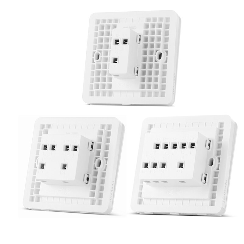 Yeelight Smart Wall Switch Self-Rebound Support Slisaon For Ceiling Light YLKG12YL/YLKG13YL/YLKG14YL