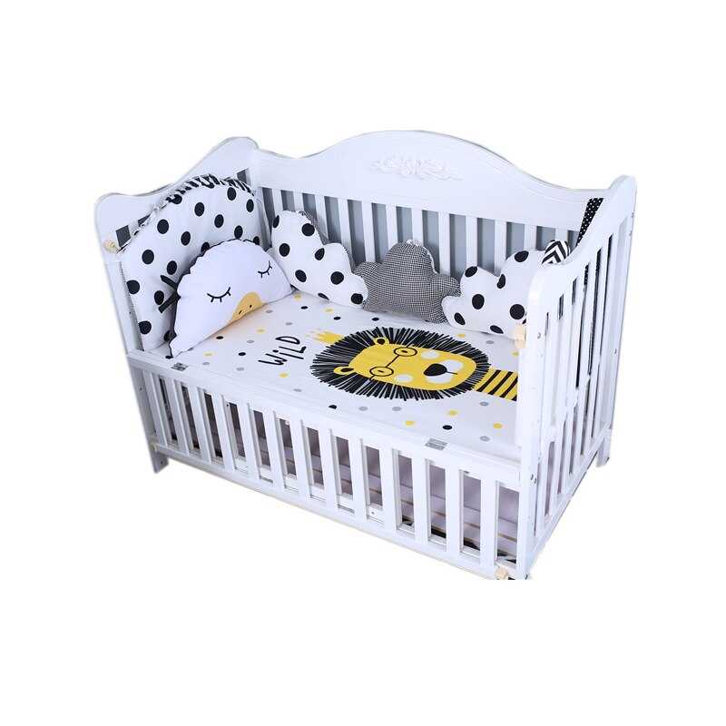 130Cm * 70Cm 100% Katoenen Baby Laken Zachte Baby Bed Cover Gedrukt Pasgeboren Baby Beddengoed Hoeslaken kind Baby Sheet