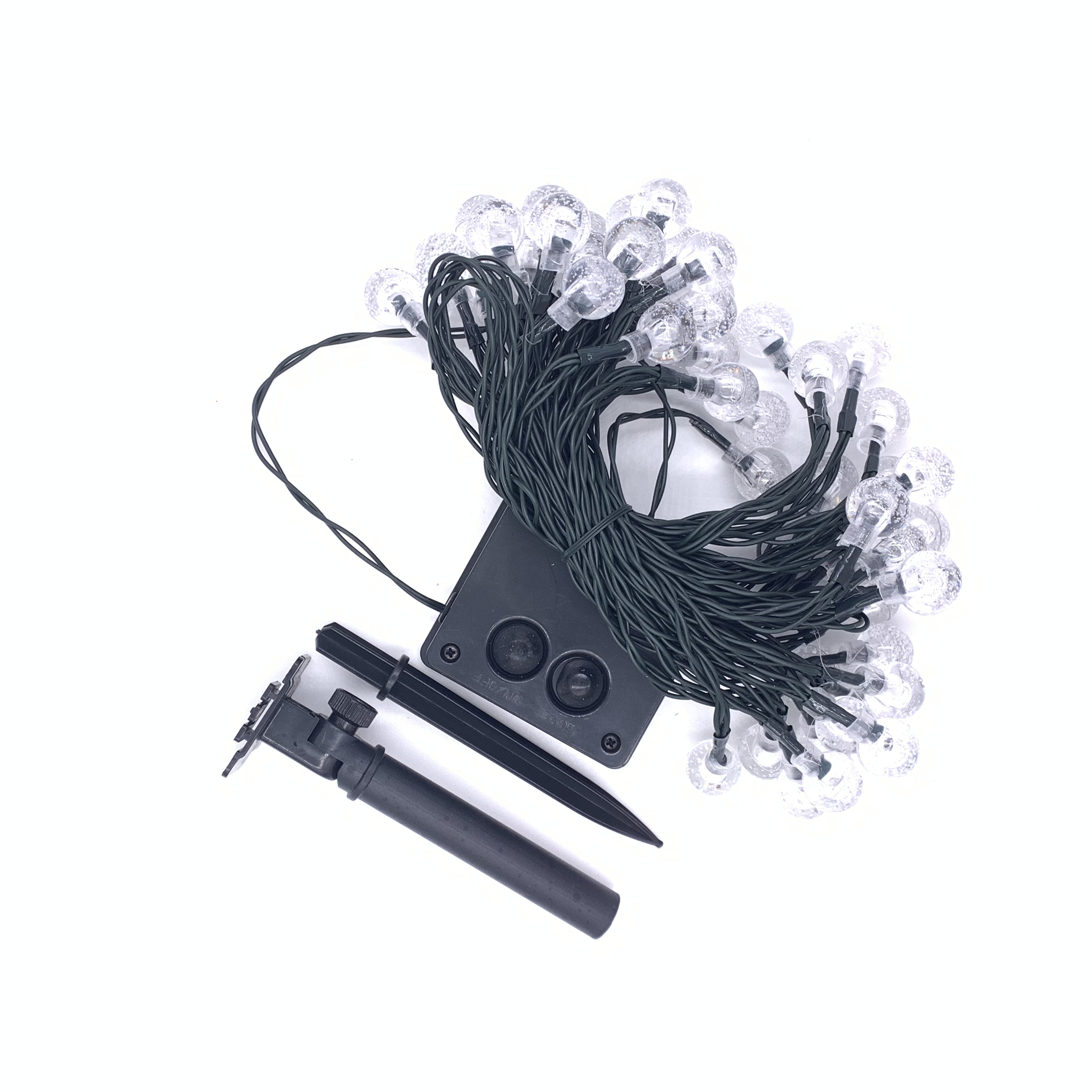 33ft 50 LED Crystal Ball Zonne-energie WorldSky Meest Populaire Globe Fairy Lights voor Outdoor Tuin Kerst Decoratie