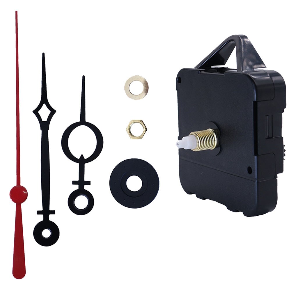 Quartz wandklok uurwerk, motor, stille secondewijzer, reparatieonderdelen, vervanging
