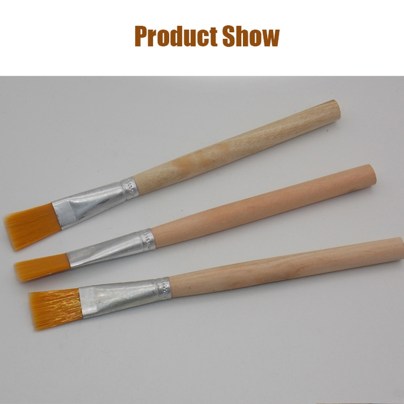1 Pc Koffie Borstel Koffiemolen Machine Borstel Houten Handvat Hout Afstoffen Espresso Borstel Nylon Koffie Borstel
