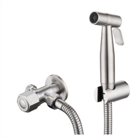 Multifunctionele Handheld bidet sproeier set Kit Rvs Hand Bidet kraan voor Badkamer handspuit douche: Wash nozzle set A