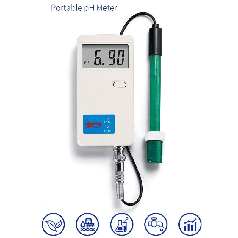 PH-012 Purity PH Meter Digital Tester for biology chemical laboratory 0.00-14.00ph Analyzer