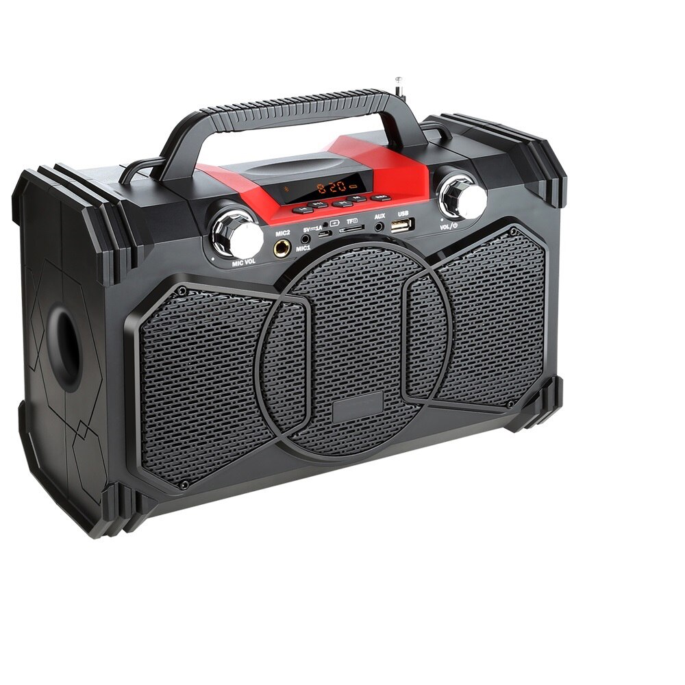 30W Bluetooth Speaker Portable Wireless Big Power Speakers Soundbox With Remote Control Support FM Radio MIC TF AUX USB: Default Title