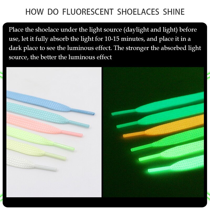 Kolor fluorescencyjne sznurowadła holograficzne odblaskowe sznurowadła dwustronne odblaskowe płaskie sznurowadła trampki sznurowadła