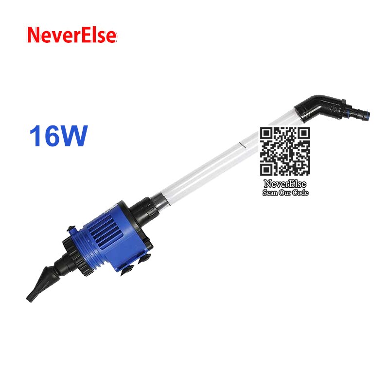 Automatische Aquarium Reiniger 10/16W Elektrische Wasser Wechsler Pumpe zu Reinigen Kies Ändern Wasser Aquarium Reinigung Werkzeuge zubehör: 16W / AU Stecker Adapter