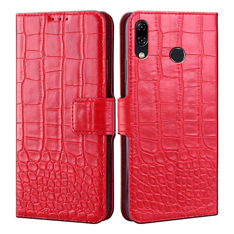 Vintage telefoonhoesje voor asus zenfone 5z zs620kl 5 ze620kl x00qd funda capa leren holster portemonnee beschermhoes