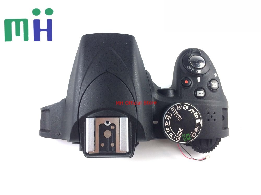 Tweede Hand Voor Nikon D3300 Top Cover Case Shell Camera Vervanging Reparatie Onderdeel