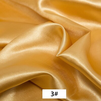 Imitated Silk Satin Fabric By the Yard Lining Clot... – Vicedeal