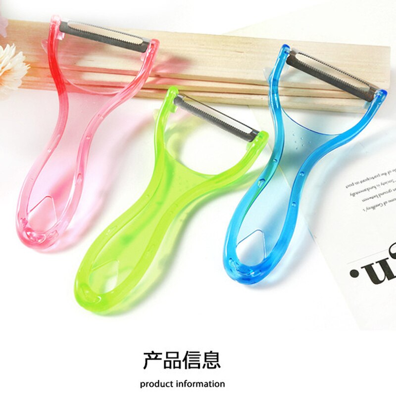 Snoep Kleuren Keramische Dunschiller Fruit Dunschiller Keuken Tool Rvs Aardappel Sharp Slicer Cutter Veiligheid Keramische Mes