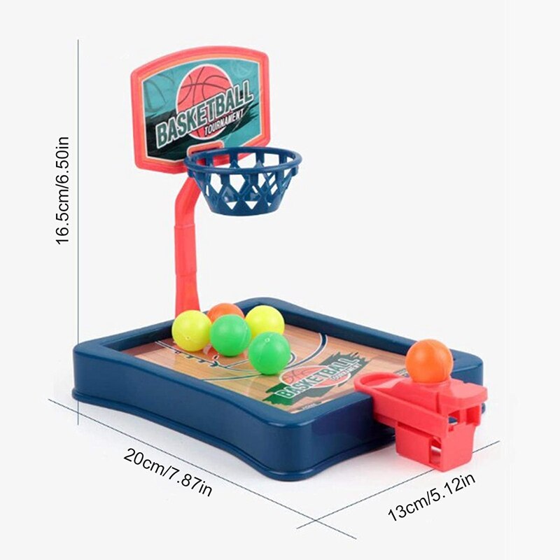 Mini Opvouwbare Tafelblad Basketbal Spel Speelgoed Vinger Ejectie Basketbal Machine Outdoor Novelty Speelgoed