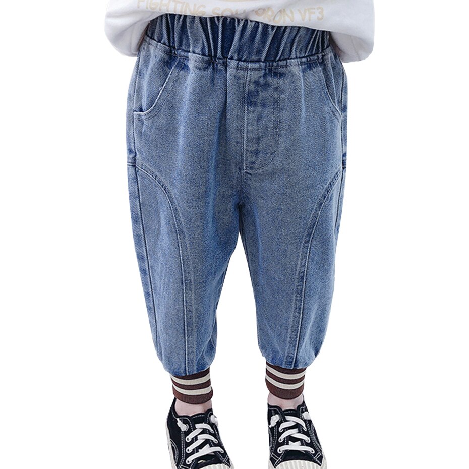 Baby Meisje Jeans Patchwork Peuter Jeans Casual Stijl Jeans Baby Girl Lente Herfst Meisjes Kleding