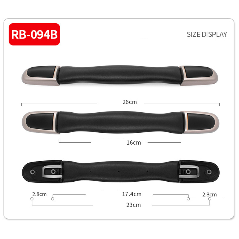 20 arten Schwarz Universal Gepäck Griff Koffer Griff Ersatz Reise Trolley Griff Tasche Griff Grip Zubehör