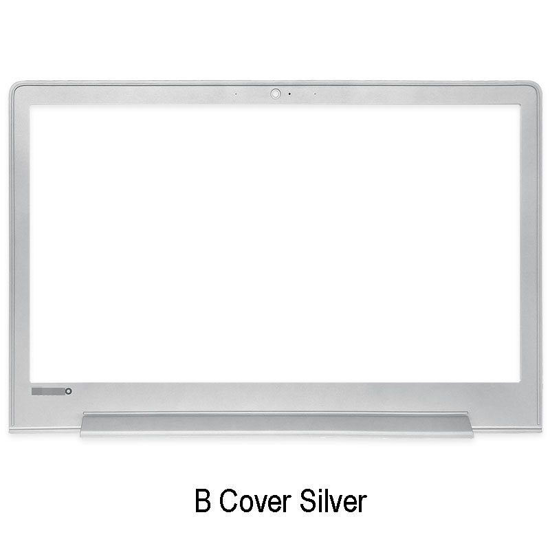 For Lenovo 310S-15 310S-15IKB 510S-15ISK Laptop LCD Back Cover Front Bezel Hinges Palrmest Bottom Case Silver A B C D Cover: B Cover 