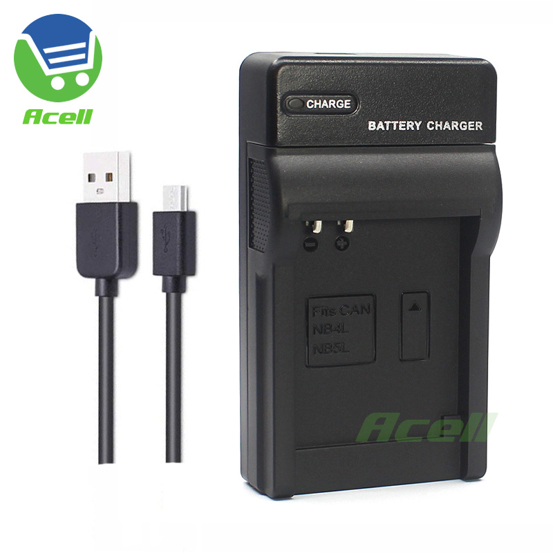 Cargador USB NB-4L para Canon LEGRIA mini IXUS 115 117 220 230 HS PowerShot SD1100 SD1400 IS VIXIA mini cámara, reemplazo de CB-2LV