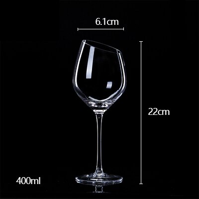 Copa de vino tinto de 4 estilos, copa dorada de Borgoña, Bar, familiar, 400-500ml: 400ml