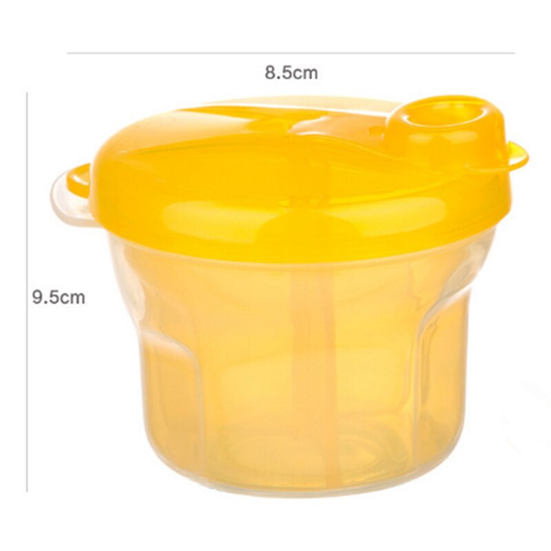 Premium Milk Powder Box Convenient Portable Rest Assured Milk Powder Storage Tank Spiral Three Lattices Milk Powder Cans