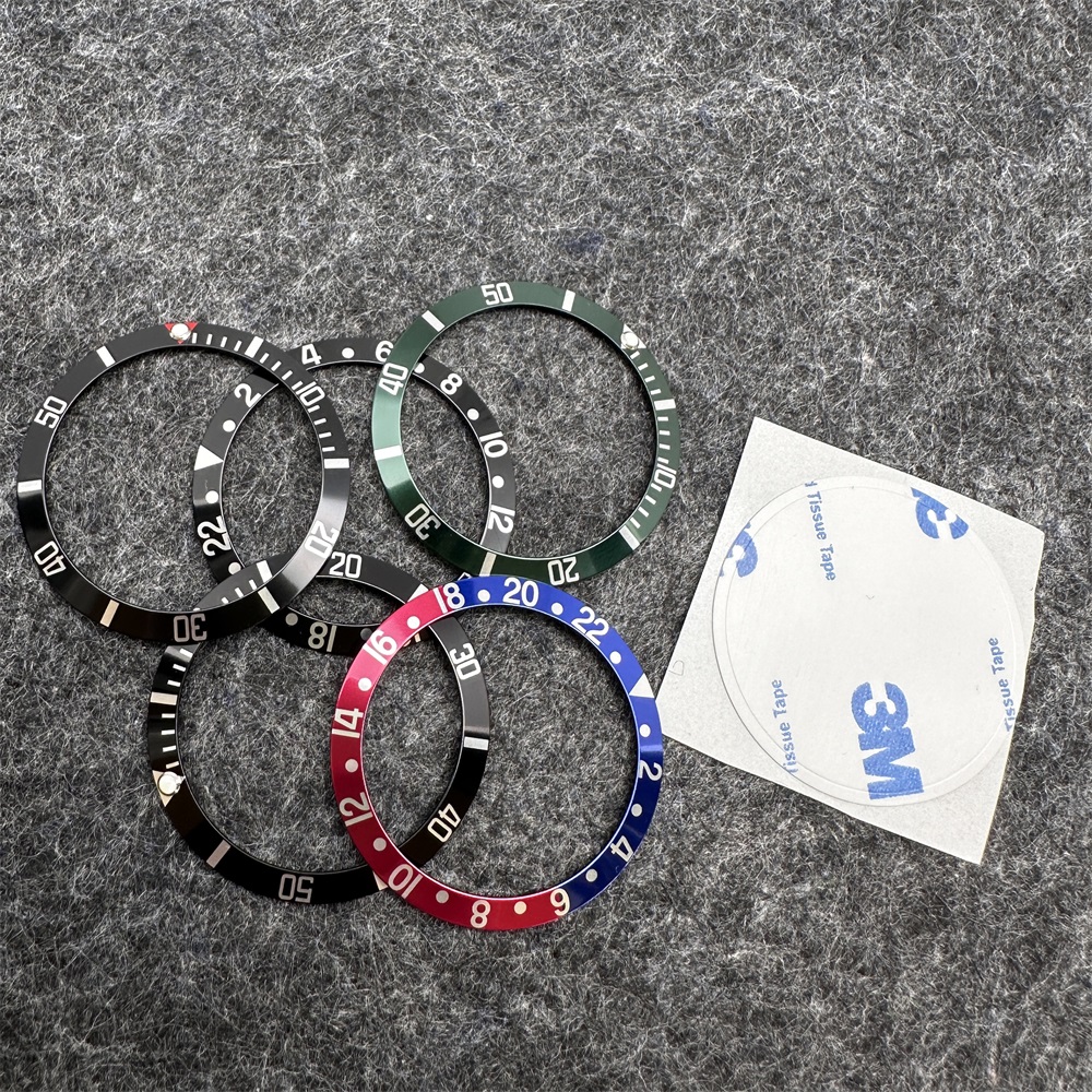 Accesorios para relojes Bisel de reloj de aluminio 30,7 mm-3,5 mm Insertos para relojes Piezas de repuesto para relojero