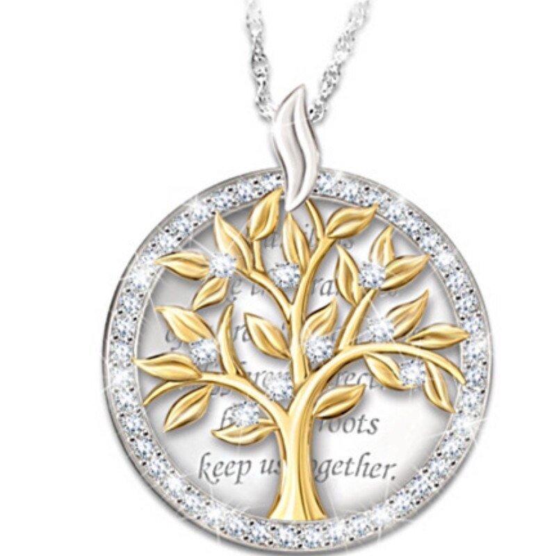 Women's Classic Tree of Life Pendant Necklace Valentine's Day Party Wedding Jewelry Jewelry: Default Title